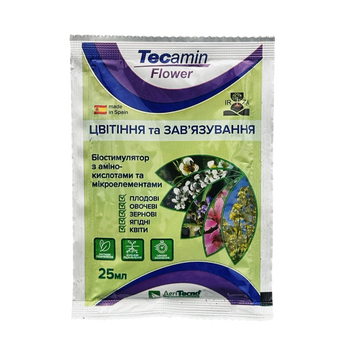 Текамін Фловер (Tecamin Flower) - 25 мл, IRIZA, біостимулятор зав&rsquo;язування плодів 518 фото