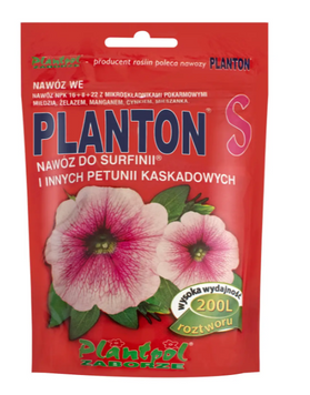 Planton S / Плантон S &mdash; 200 г, Добриво для сурфіній та квітучих plantpols фото